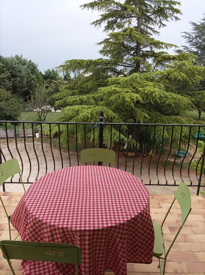 Chambre D'Hotes Les Garrigues Piolenc Exteriör bild